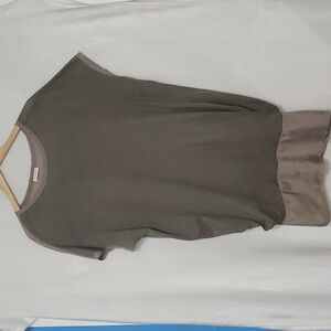 Cruciani Linen Tapered Dress Size 40 EU